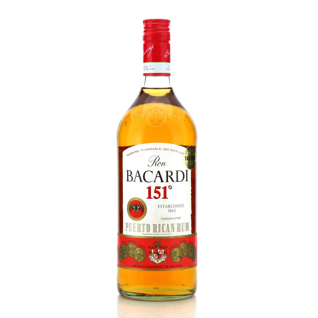 Bacardi 151° Litre Rum | Rum Auctioneer
